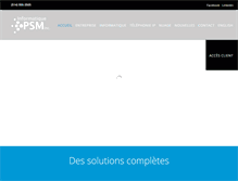 Tablet Screenshot of informatiquepsm.com